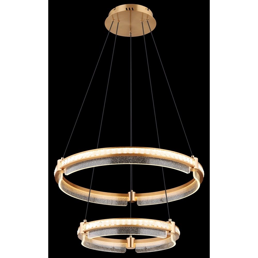 Hanglamp Blondie goud Ø 60cm Globo 9007371446469