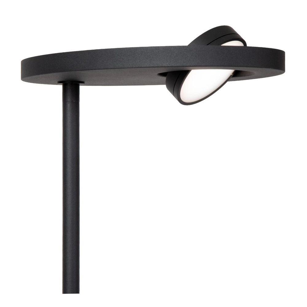 Leeslamp Ortolan zwart Lucide 5411212032249