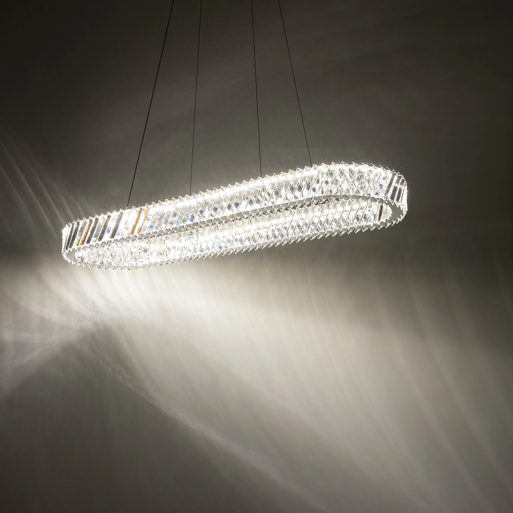 Kroonluchter Luxora Led 120 x 35cm kristal Lyora 5903139117074