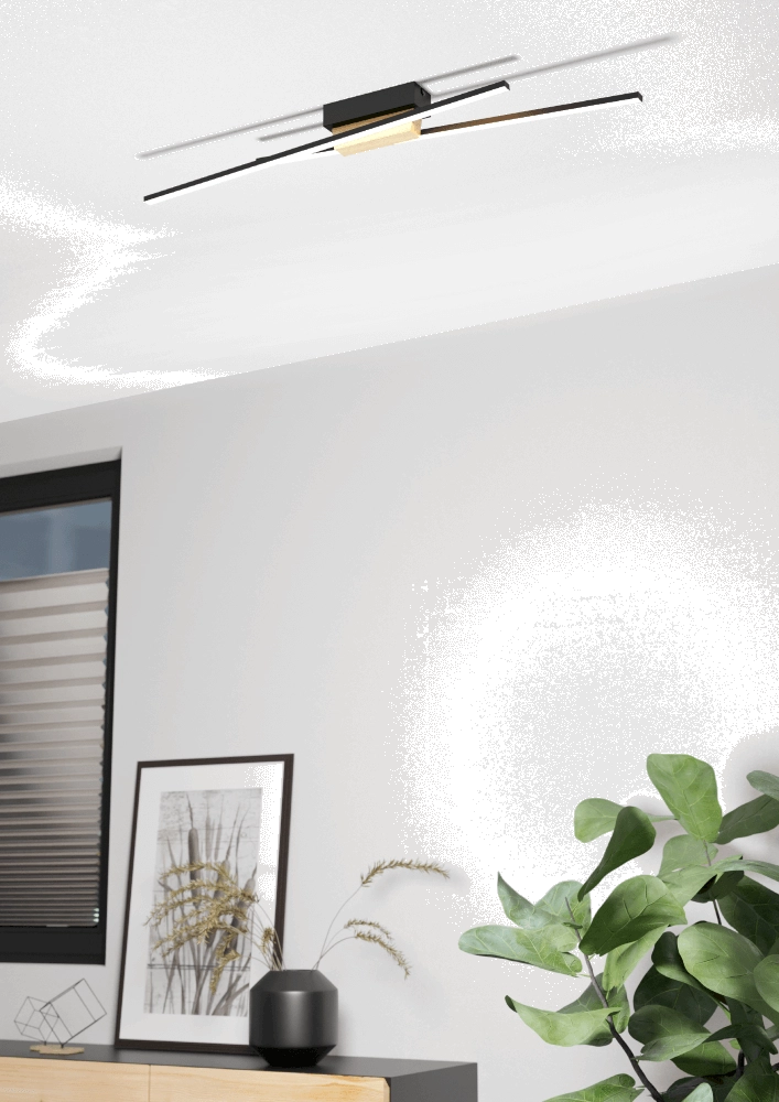 Moderne plafondlamp Panagria met led Eglo 9008606244232