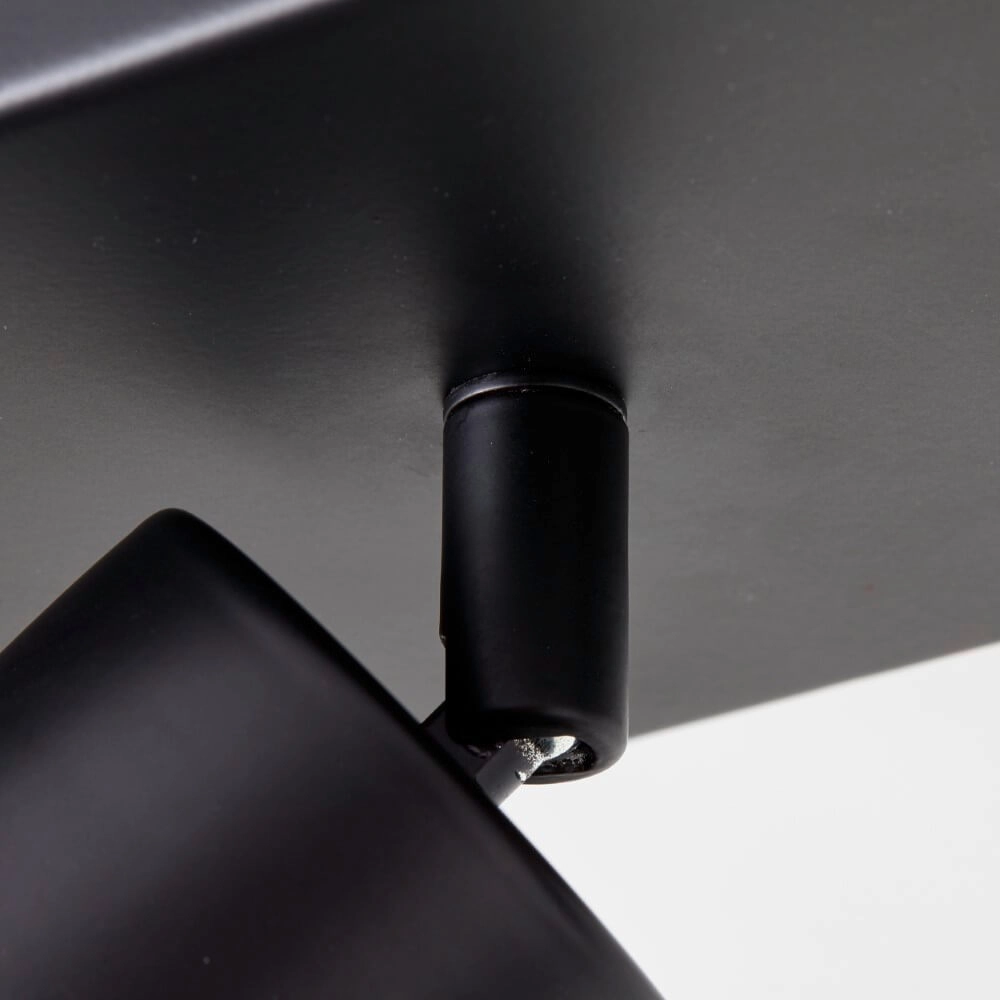 Zwarte plafondspot Jello 3-lichts Brilliant 4004353409387