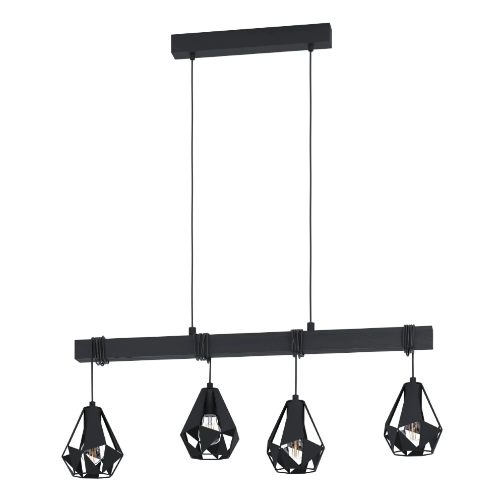 Design hanglamp Townshend 7 zwart