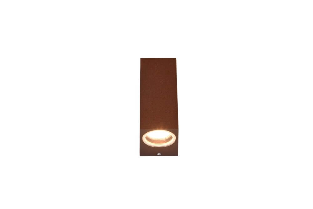 Vierkante up-down lighter Roya Roestbruin Trio 4017807519044