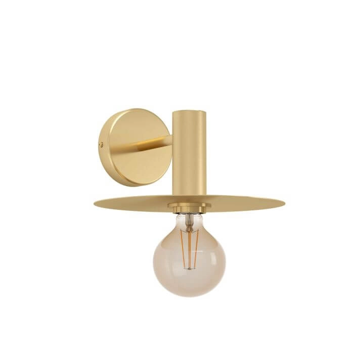 Gouden wandlamp Escandell
