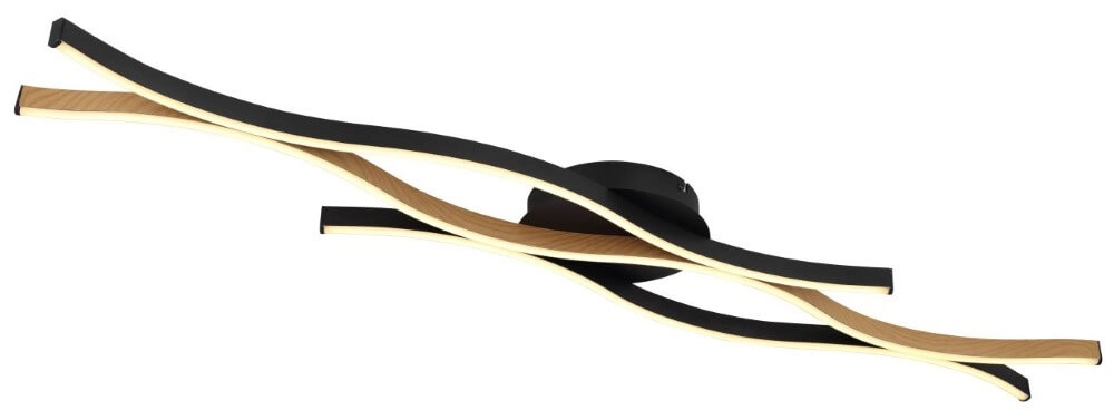 Plafondlamp Geronimo zwart