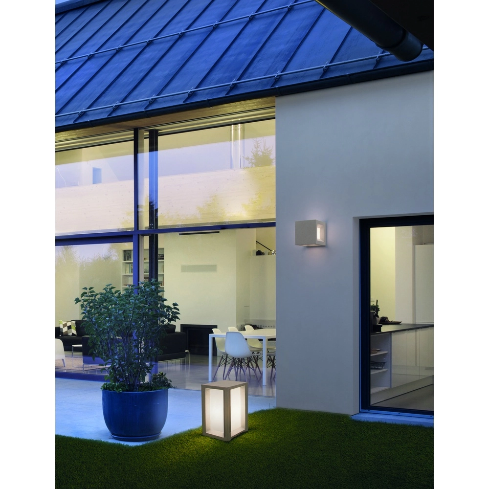 Vierkante wandlamp Castro wit Lyora 5212017426932