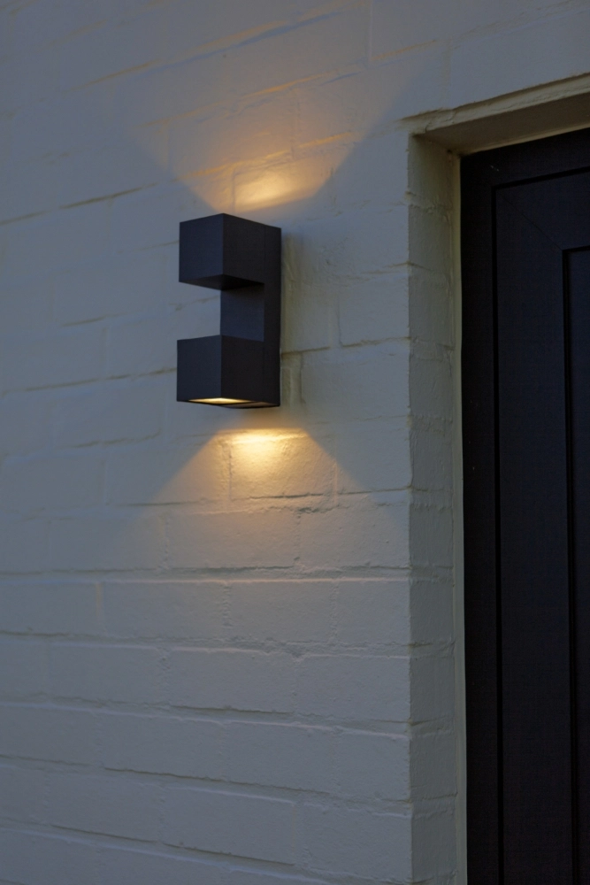 Design wandlamp Fari grijs Lutec 6939412018249