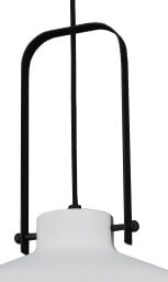 Witte hanglamp Mendoza Ø 37,5cm Artdelight 8719831735037