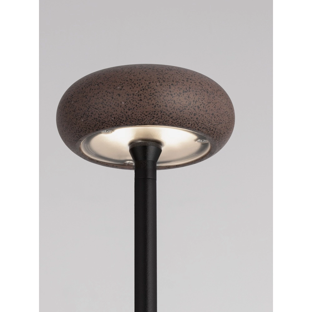 Tuinlamp Cami 80cm bruin steen Lyora 5212063504516
