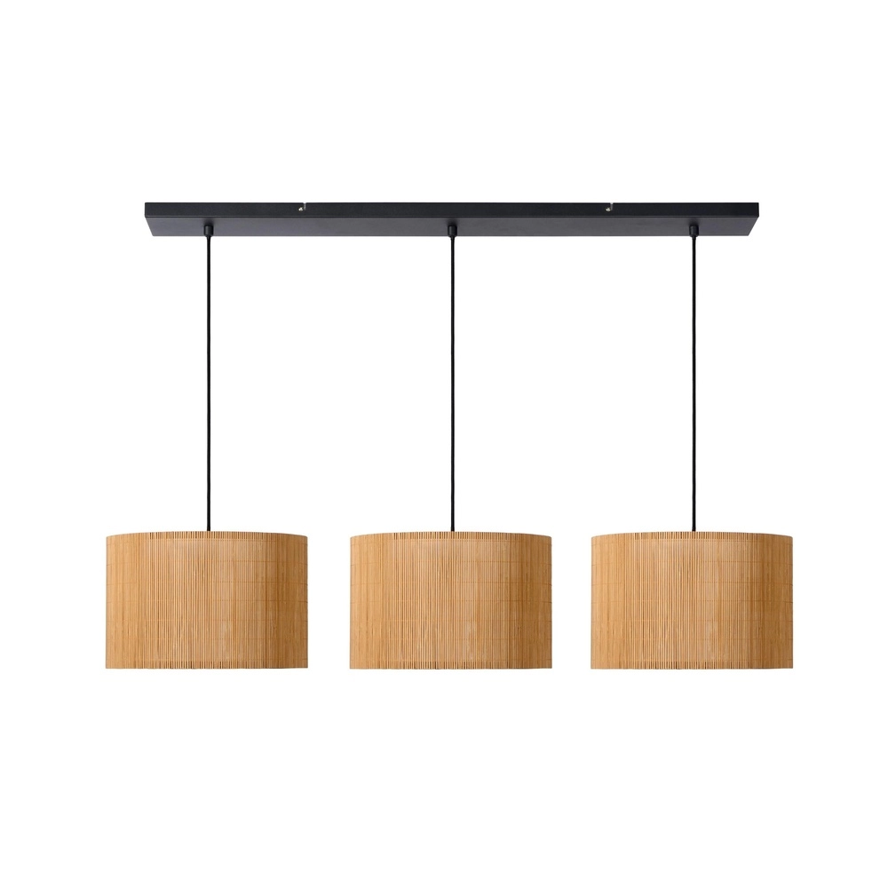 Hanglamp Magius 3-lichts rotan