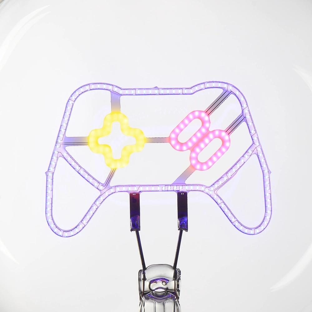 E27 lichtbron Lumopop controller paars Brilliant 4004353477683