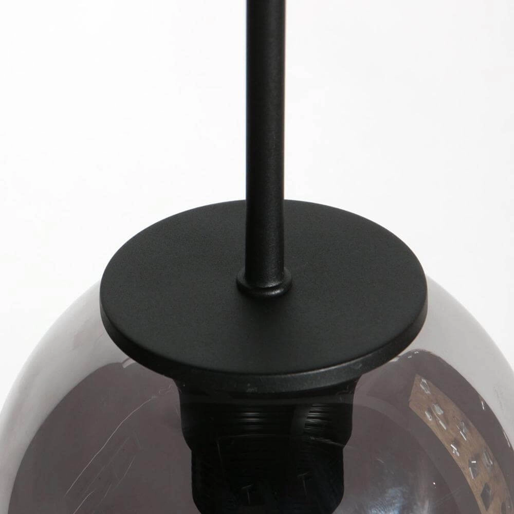 Hanglamp HaloSwap met 1 smoke glas Ø 15cm Steinhauer 8712746179712