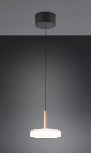 Led hanglamp Celeste Ø 22cm - wit glas Trio 4017807627381