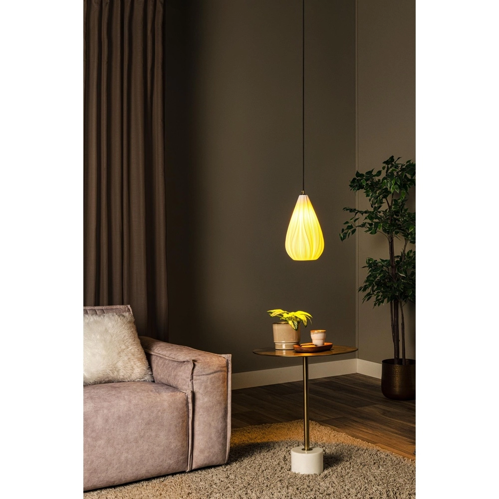 Design hanglamp Cinzia wit Ø 18,3cm Lucide 5411212135117