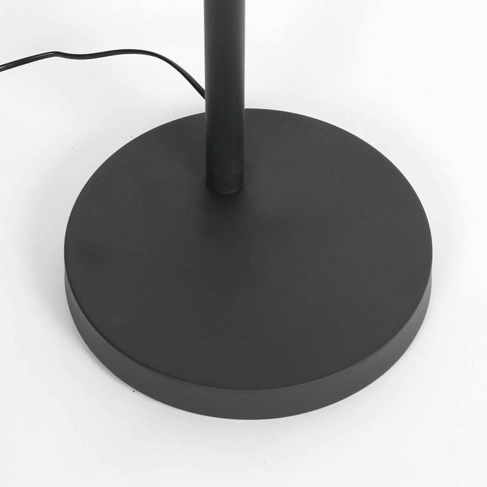 Vloerlamp Bambus zwart met bamboe 5-lichts Steinhauer 8712746171464