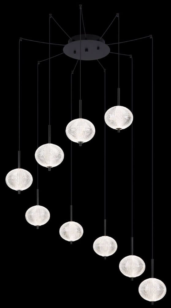 Unieke hanglamp Ceps 9-lichts Globo 9007371458530