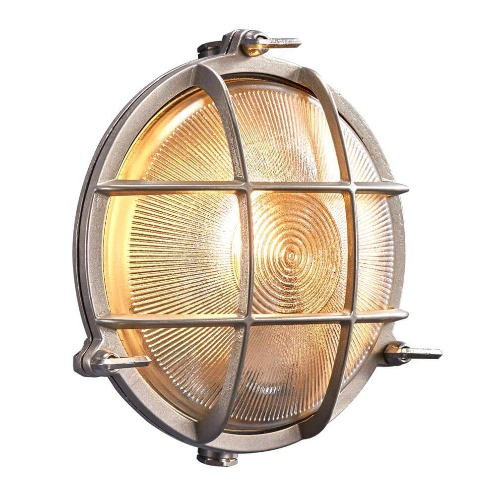 Klassieke wandlamp Polperro nikkel Klassieke wandlamp Polperro nikkel