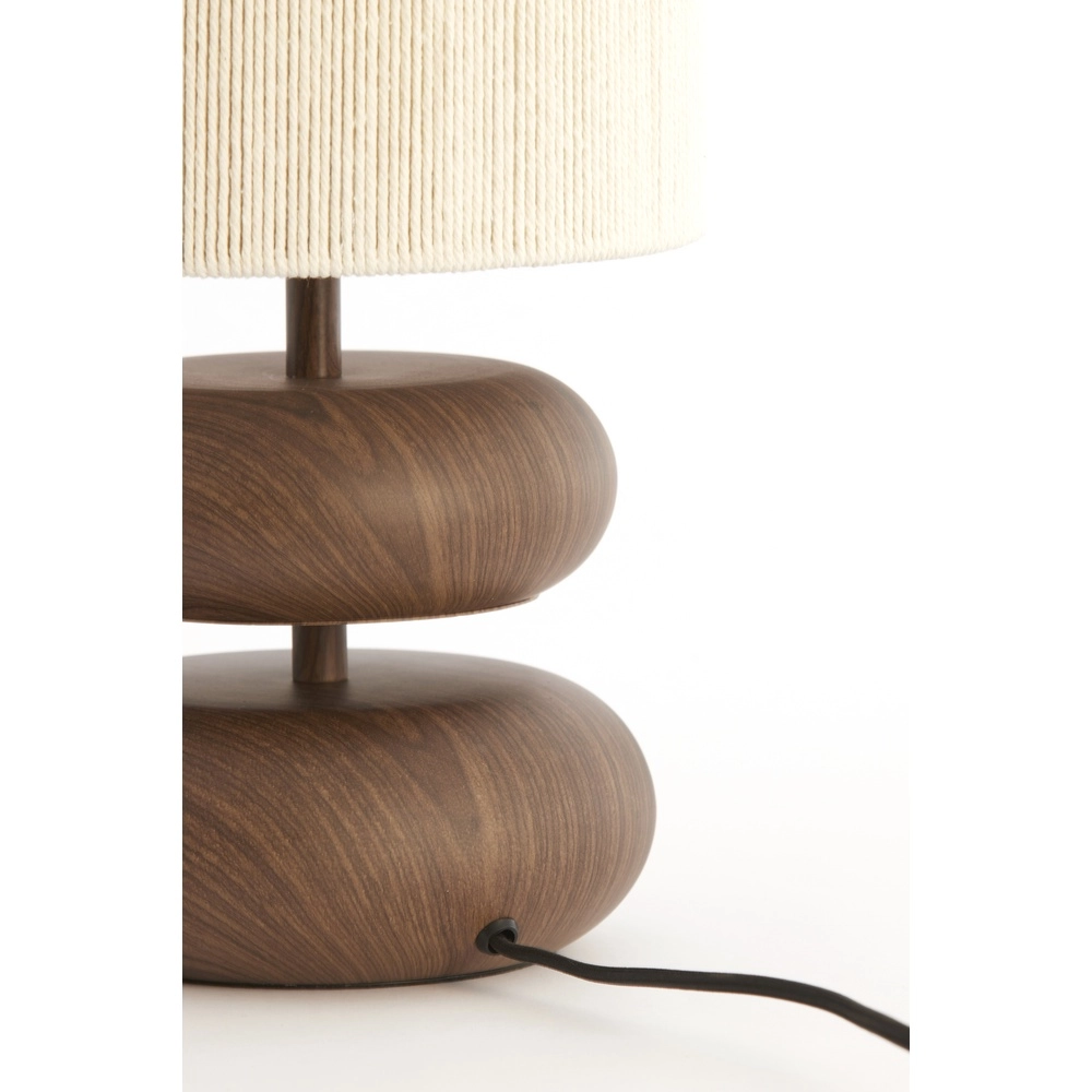 Schemerlamp Danialo 50,5cm - donker hout Light & Living 8717807815202