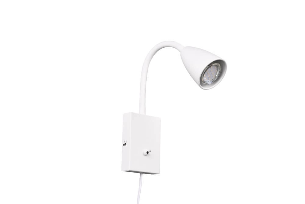 Flexibele leeslamp Wanda Wit Flexibele leeslamp Wanda Wit