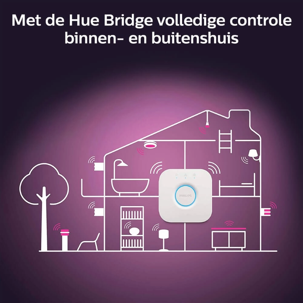 Slimme tafellamp Hue Signe - White and color Philips 8719514433465