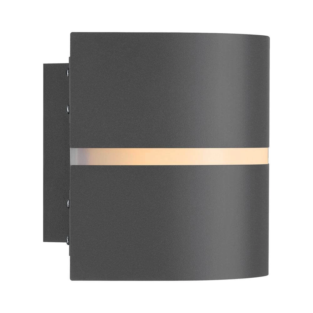 Strakke wandlamp Sibelis antraciet Nordlux 5704924017698