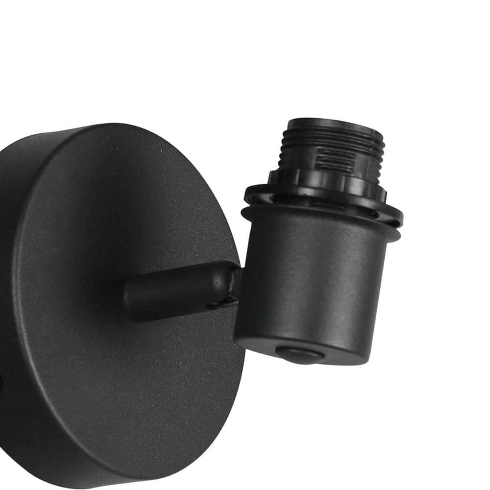 Wandlamp Bambus zwart met bamboe enkel Steinhauer 8712746171402