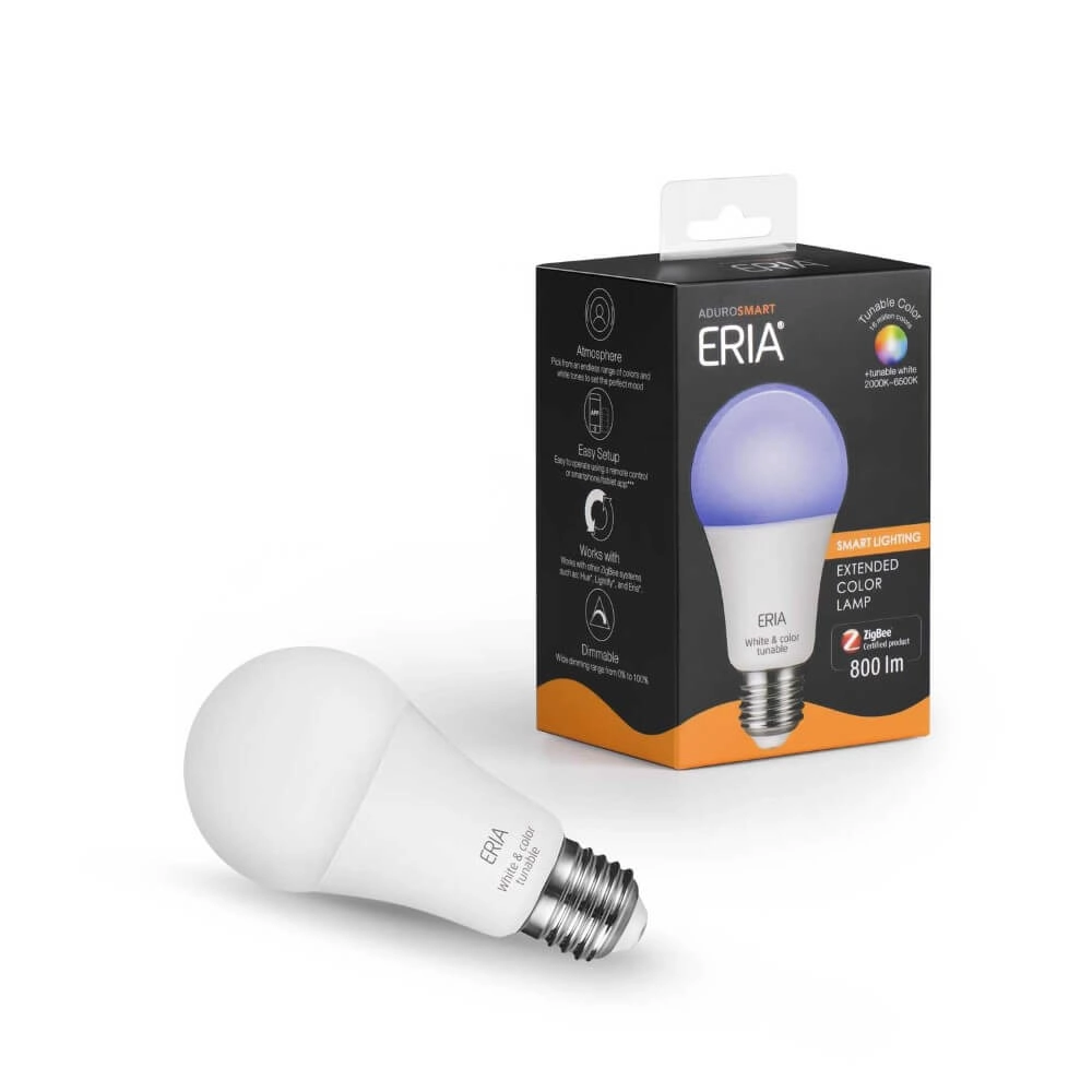 E27 - 800 lumen - RGB