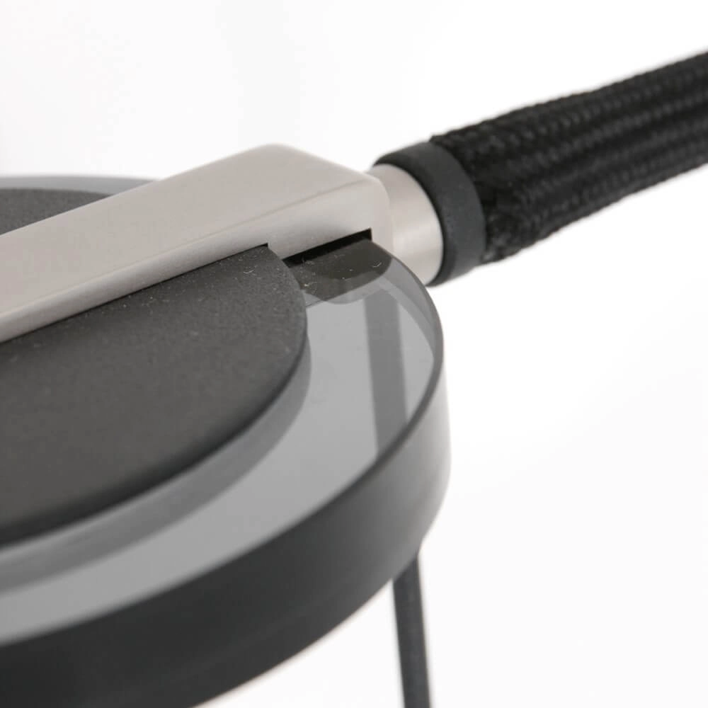 Led vloer leeslamp Turound 10w - 2200-4000K - 125cm zwart smoke glas Steinhauer 8712746134865