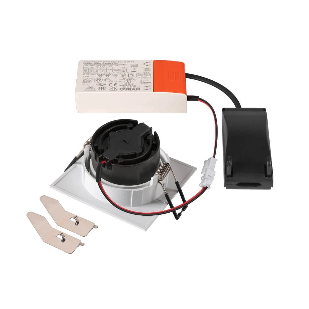 Vierkante led spot New Tria Uni wit - CCT - 600lm - 60g SLV 4024163277280