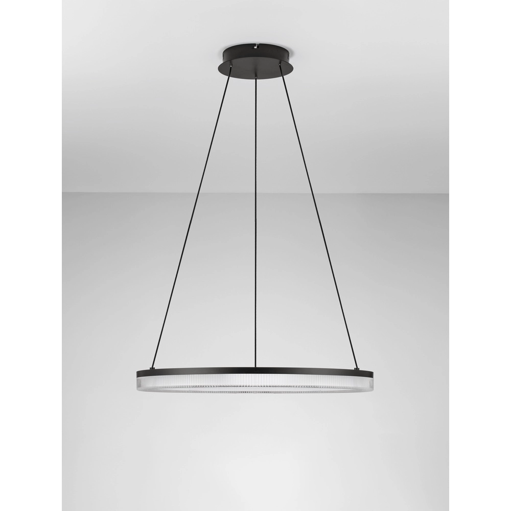 Zwarte hanglamp Lonela enkel Lyora 5212017467058