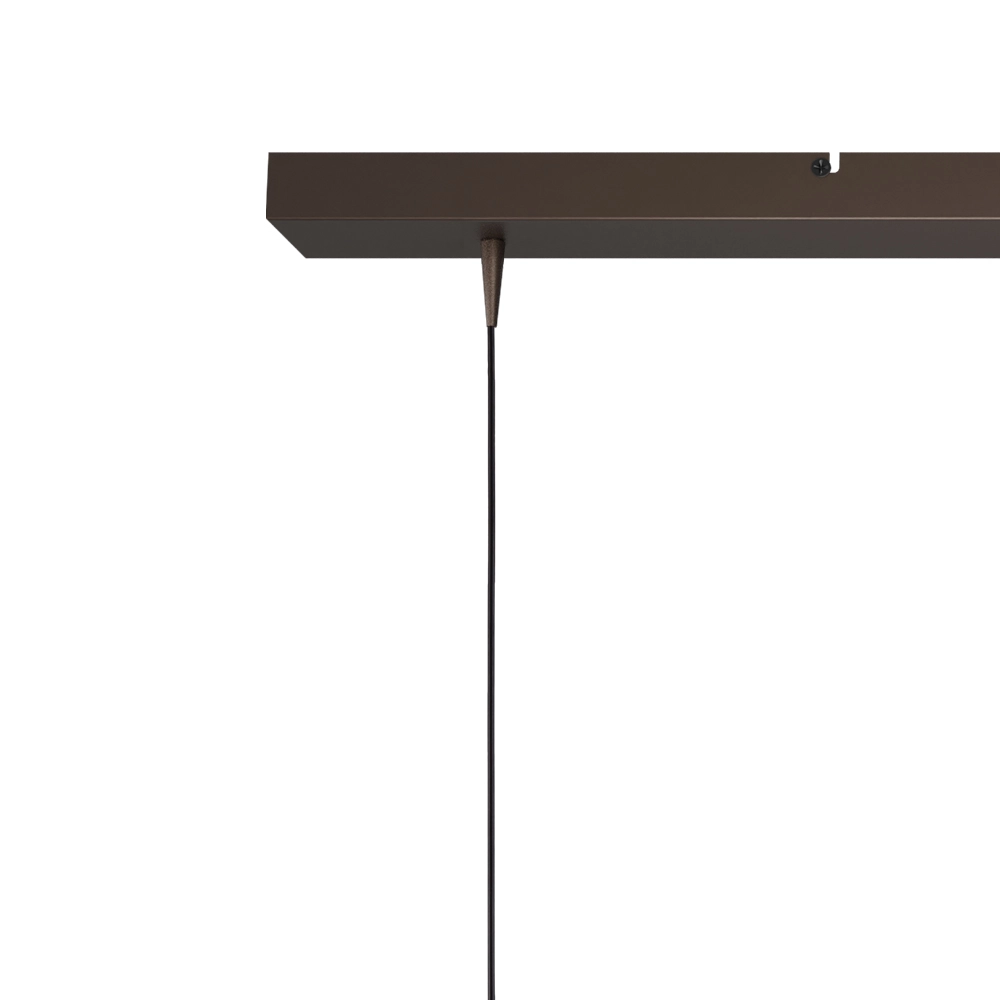 3-lichts hanglamp Scala 100cm cacao bruin Ø 20cm Masterlight 8718121338200