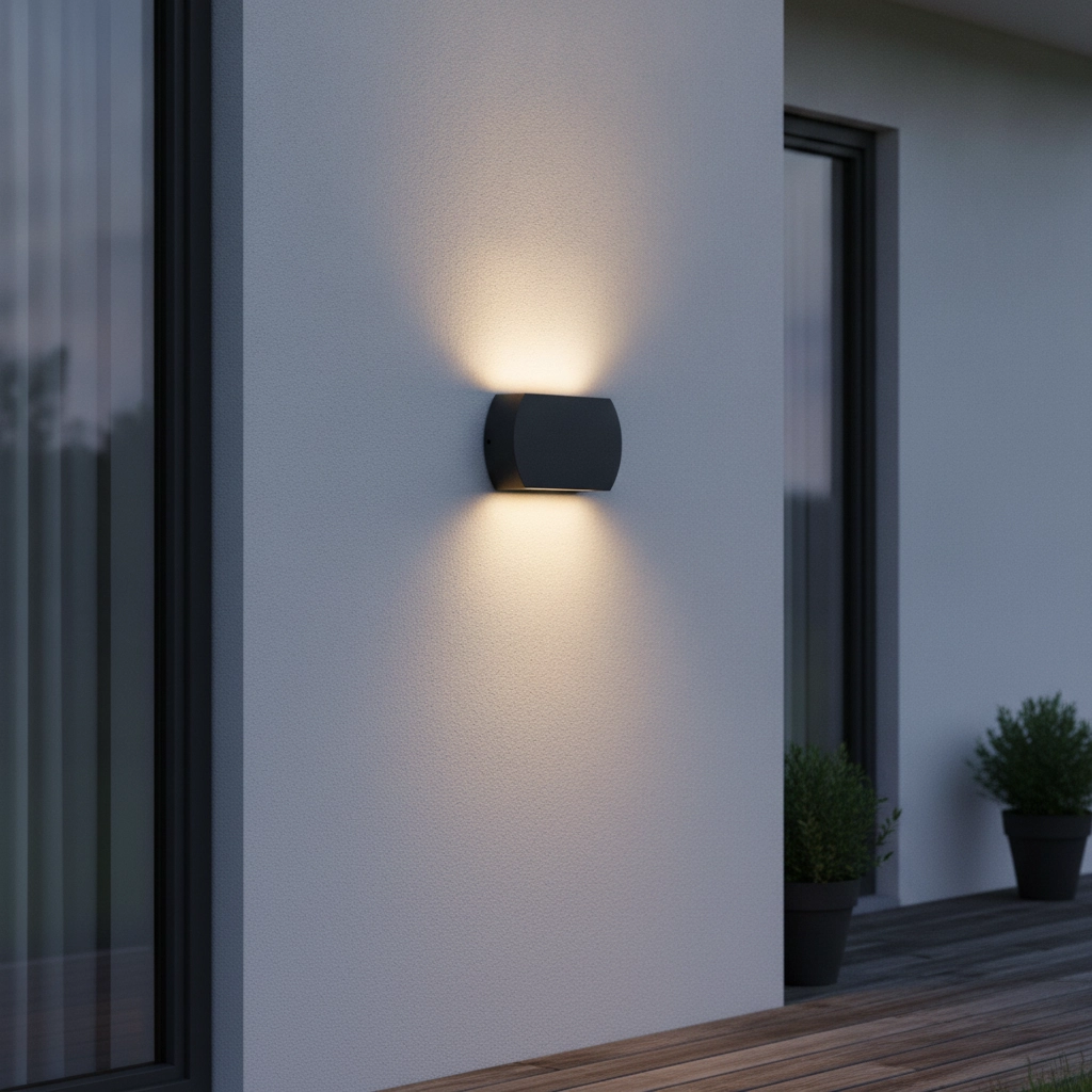 Design wandlamp Fedor antraciet