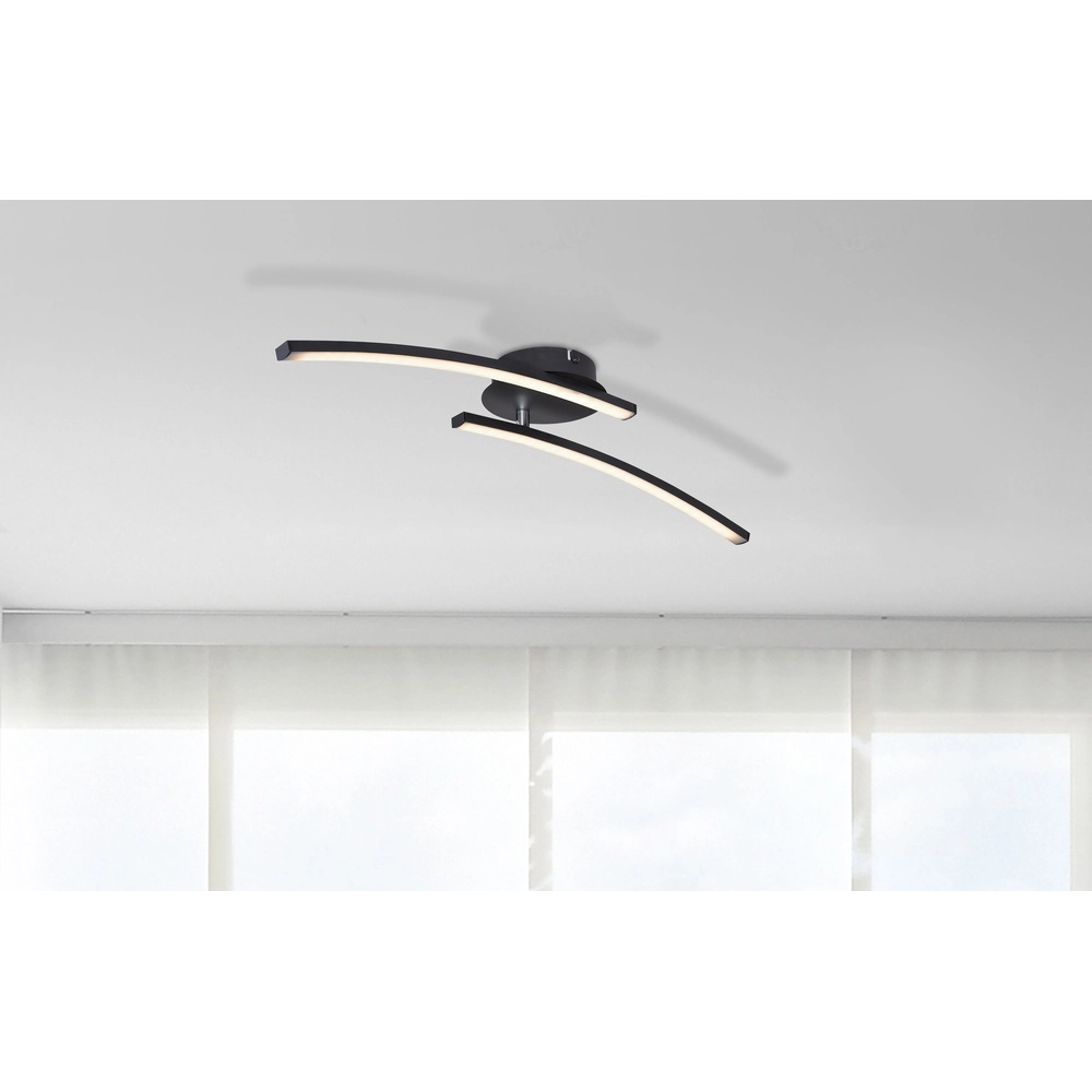 Plafondlamp Tansy I design zwart Globo 9007371413591