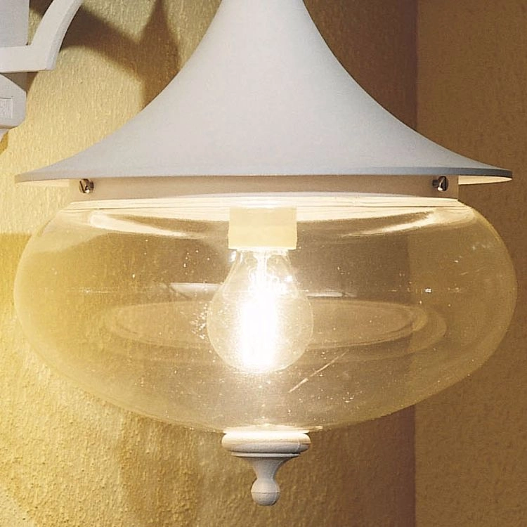 Wandlamp Libra klassiek 40cm mat wit KonstSmide 7318305812505