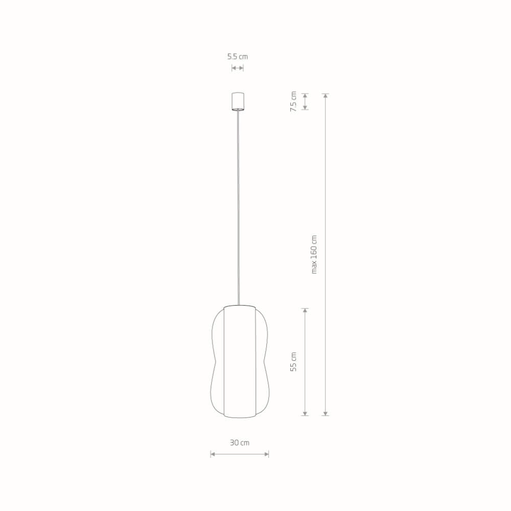 Rotan hanglamp Puket L Ø 30cm Lyora 5903139111621