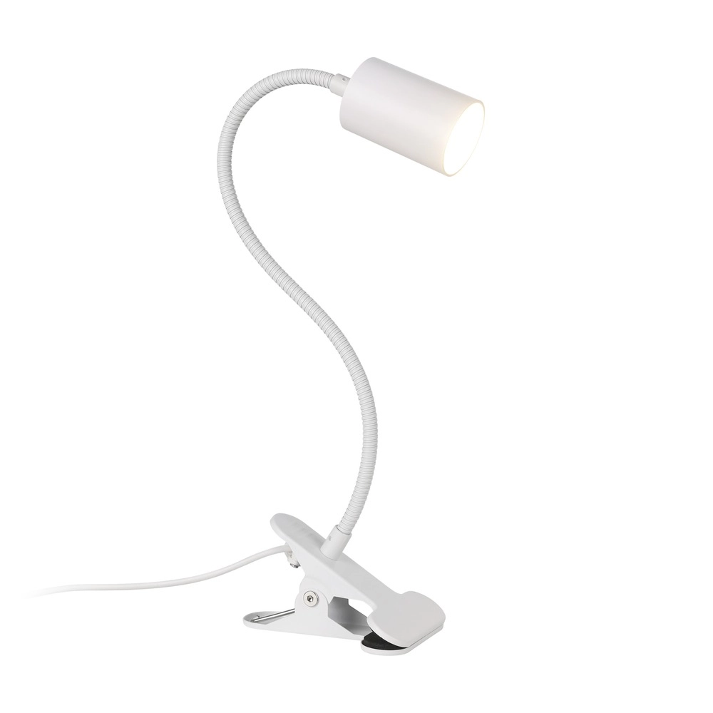 Klemlamp Lardaro wit
