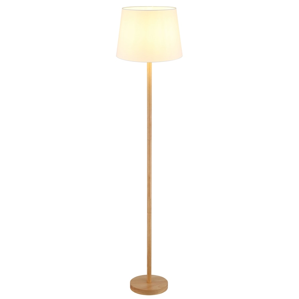 Vloerlamp Joris hout Globo 9007371516810