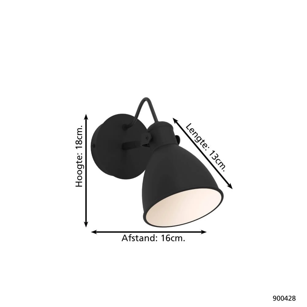 Badkamer wandlampje San Peri 1 Eglo 9008606243877