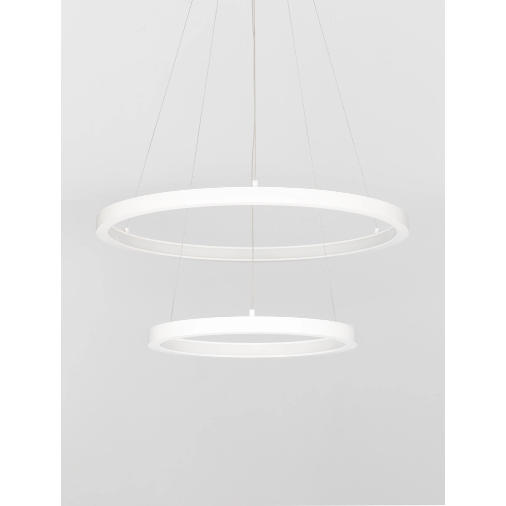 Witte hanglamp Empatia design dubbel Lyora 5212017442697