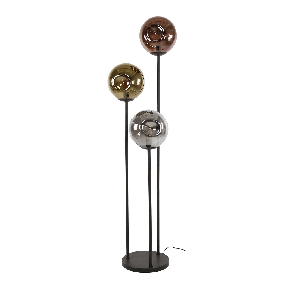 Glazen vloerlamp Stellar 3-lichts Lyora 8716803511606