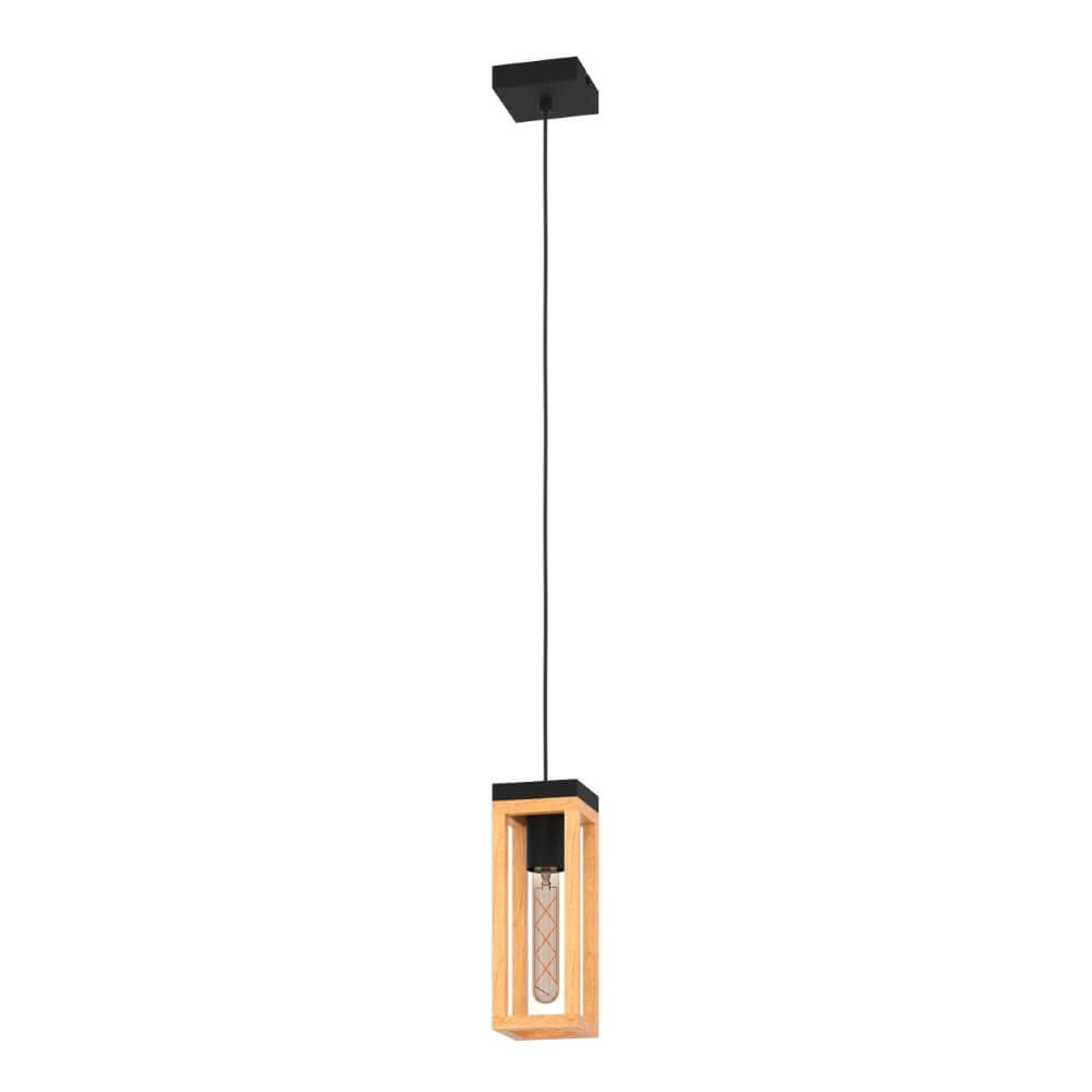 Houten hanglamp Nafferton Eglo 9002759437435