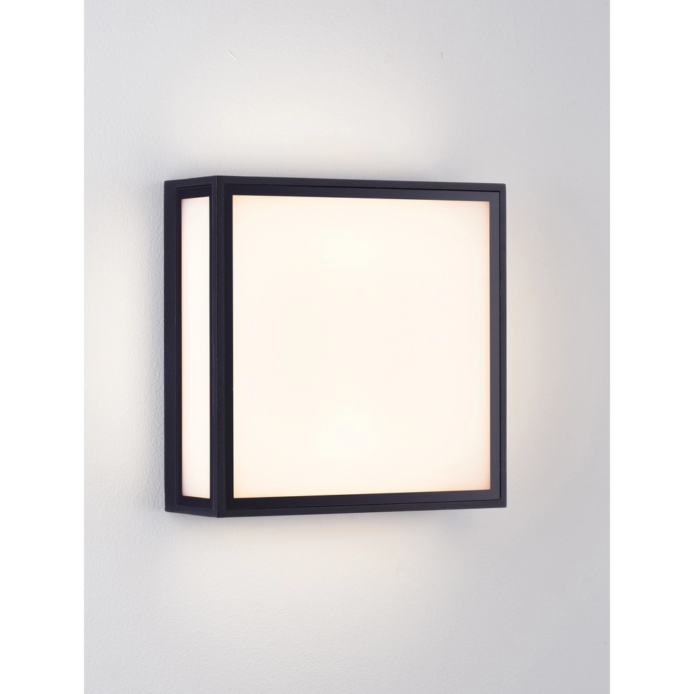 Vierkante wandlamp Astral antraciet Lyora 5212017449917