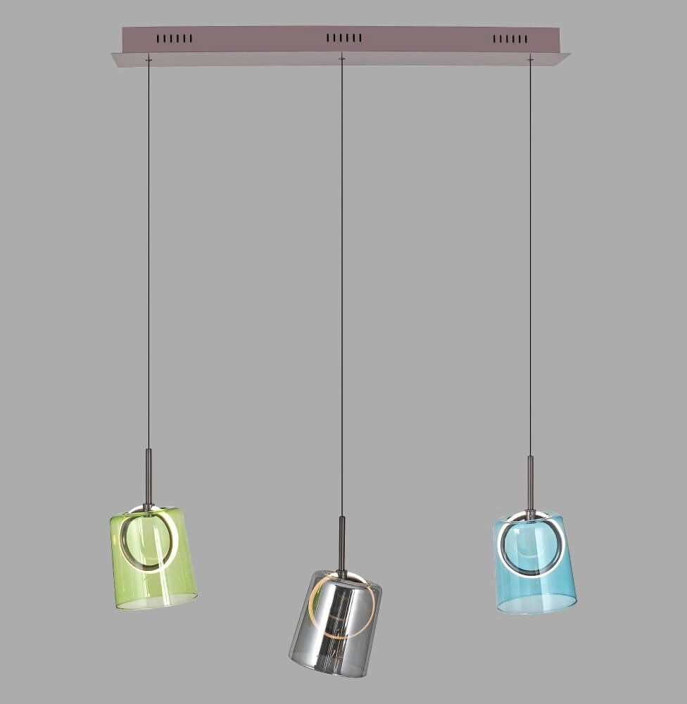 Hanglamp Zula 3-lichts recht Paul Neuhaus 4012248383629