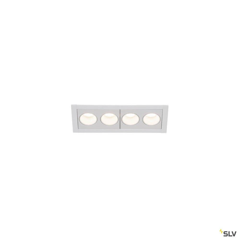 Led inbouwlamp Milandos 4-lichts 4x160 lumen wit Led inbouwlamp Milandos 4-lichts 4x160 lumen wit