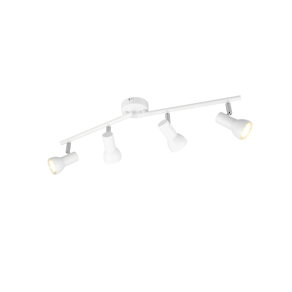 Plafondlamp Cantar wit 4-lichts