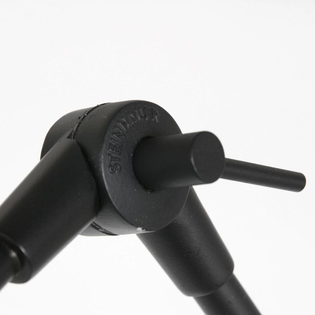 Zwarte vloerlamp Prestige Chic met kurk kap Ø40cm Steinhauer 8712746180527