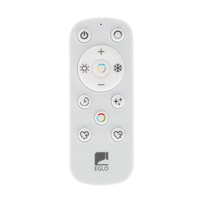 Witte led plafondlamp Amandolo 2-ringen Eglo 9008606275069