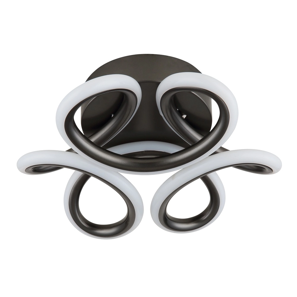 Unieke plafondlamp Melisand zwart Globo 9007371512348