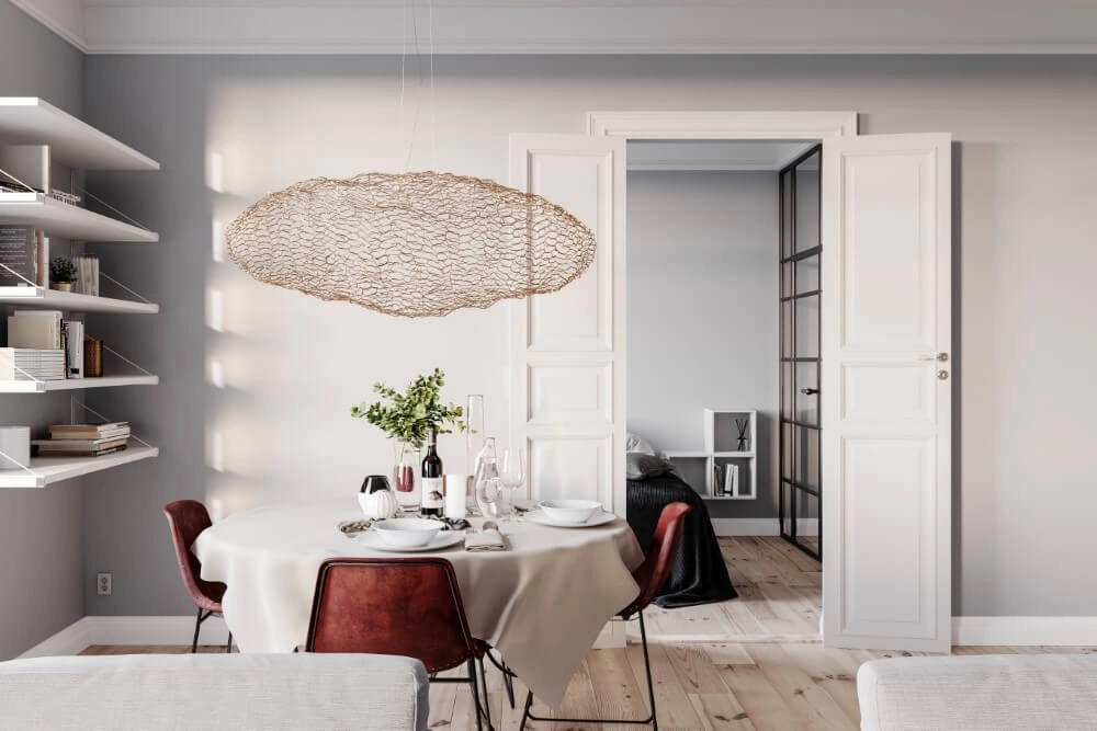 Hanglamp Hayden goud 50cm By Rydéns 7391741012609