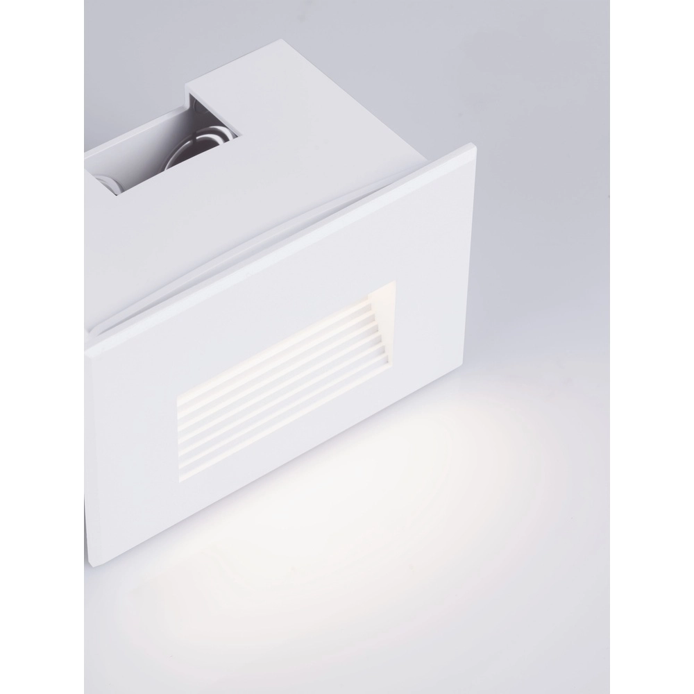 Inbouwlamp Polka 12cm wit Lyora 5212017453235